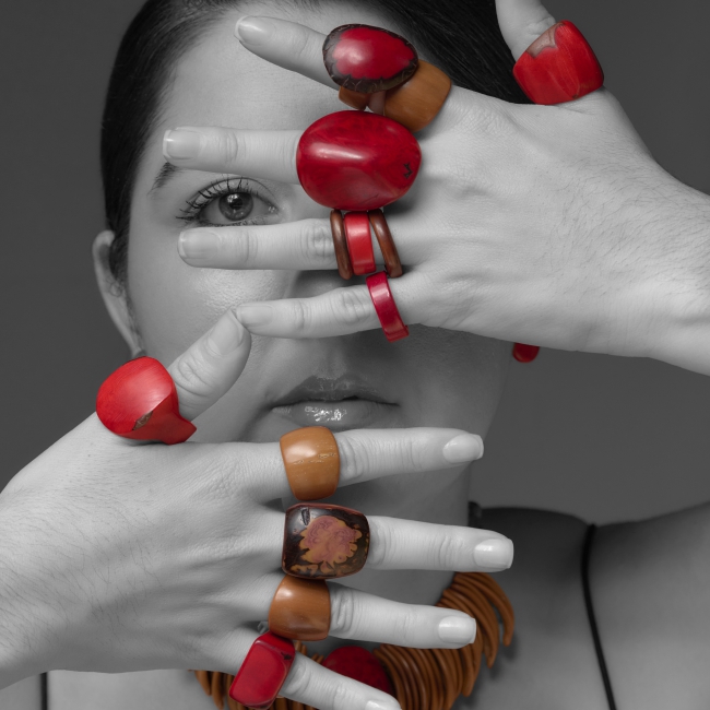 Beauty pieces of handmade tradition